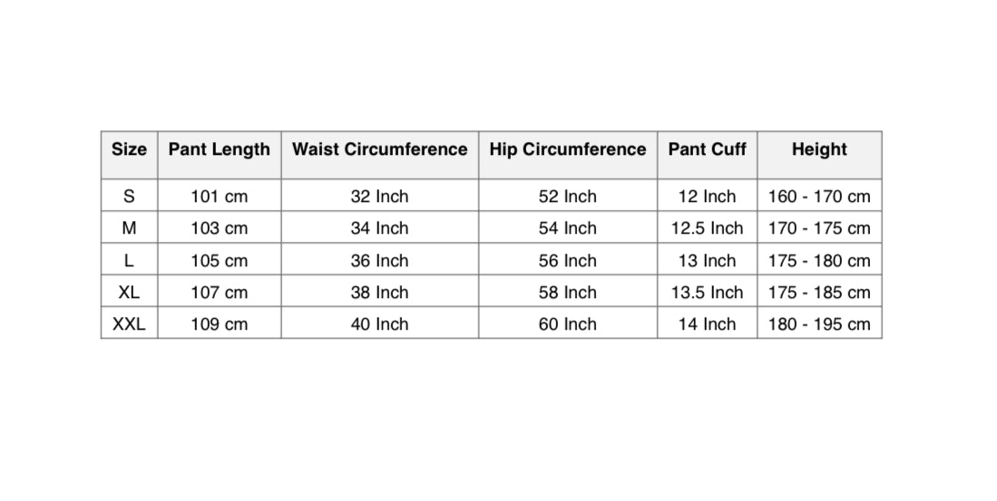 Black Baggy Cuffed Jogga