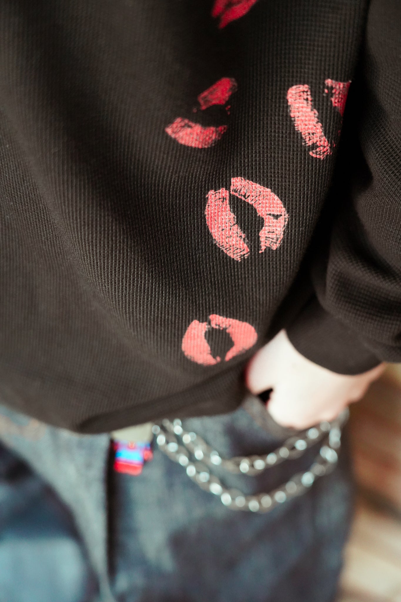 Kiss Waffle Long Sleeve