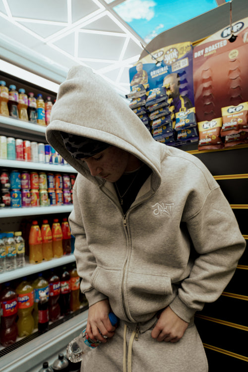Grey Zip Up